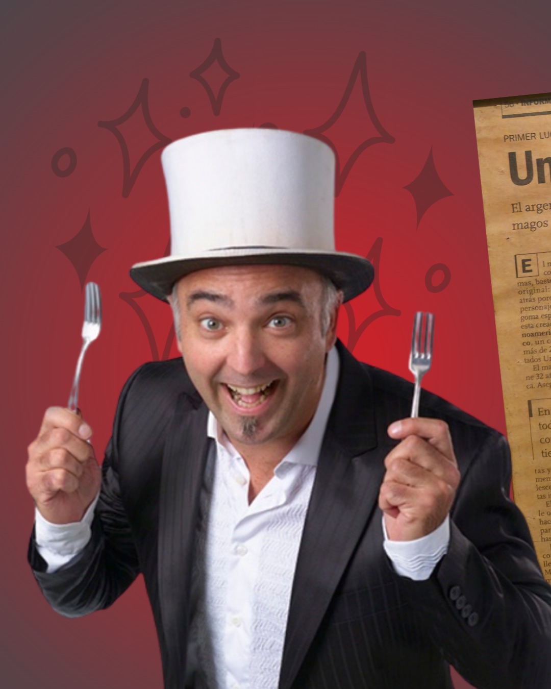 Mago Hernic en escena